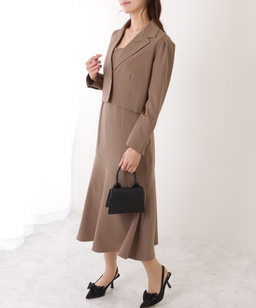 Lace Ladies セットアップ ショートジャケット付き ロング
