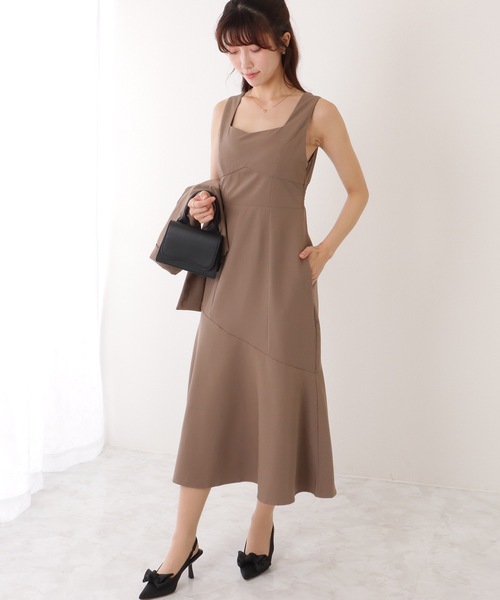 Lace Ladies セットアップ ショートジャケット付き ロング