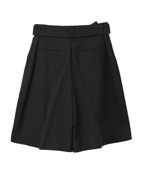 CLANE STITCH BELT HALF PANTS クラネ ハーフパンツ CLANE - ステッチベルトハーフパンツ - STITCH BELT HALF PANTS