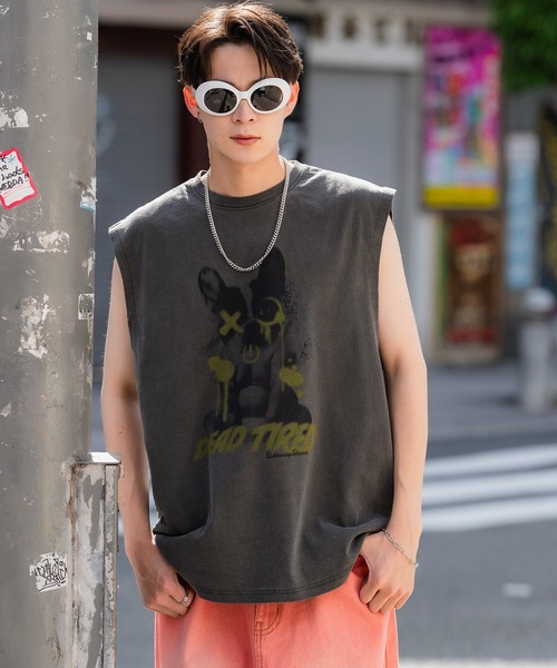 SIDEWAY STANCE タンクトップ 「SIDEWAY STANCE」ヴィンテージ