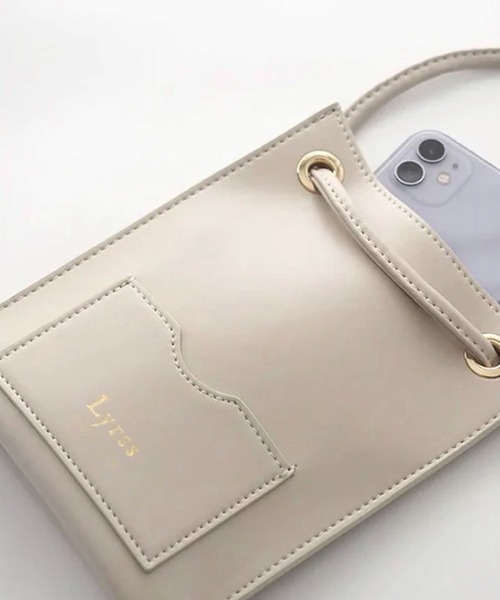 Lyrss ショルダーバッグ バッグ 「Lyrss」イタリア製牛トコ皮 CITY 