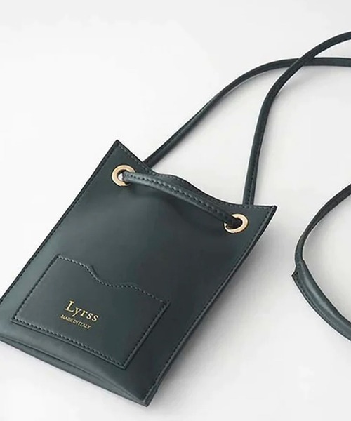 Lyrss ショルダーバッグ バッグ 「Lyrss」イタリア製牛トコ皮 CITY 