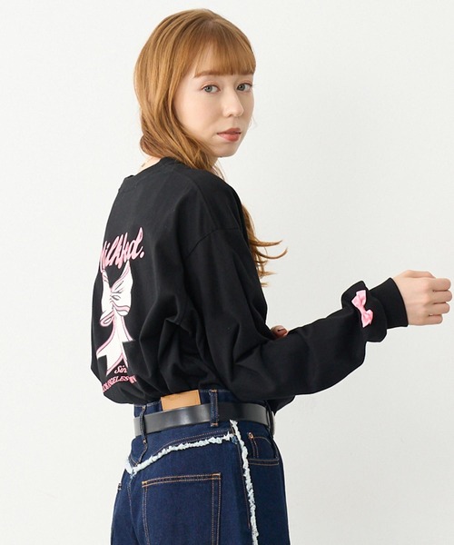 MILKFED. ミルクフェド RIBBON L/S TOP リボン カットソー トップス 103251013001 / 2025SPRING / 楽天市場】【 MILKFED. ミルクフェド 】 RIBBON L/S TOP リボン