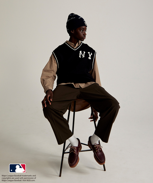 ADAM ET ROPE'（アダムエロペ） ベスト ジレ 「MLB COLLECTION BY JUN