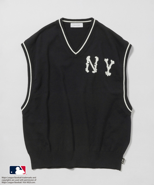ADAM ET ROPE'（アダムエロペ） ベスト ジレ 「MLB COLLECTION BY JUN