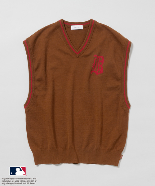 ADAM ET ROPE'（アダムエロペ） ベスト ジレ 「MLB COLLECTION BY JUN