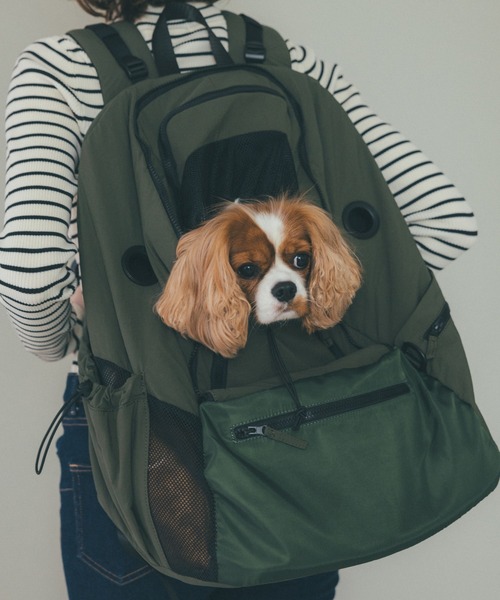 ペットリュック中型犬 LOWELL things ペットキャリー MATIE/ペットリュックL/中型犬