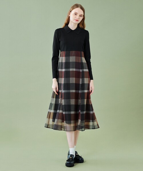 BLUE LABEL CRESTBRIDGE ワンピース 「美人百花コラボ」クレスト