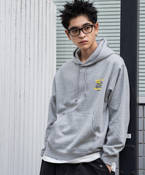 WEGO パーカー WEGO/リラックスフィットTHEBOYグラフィック