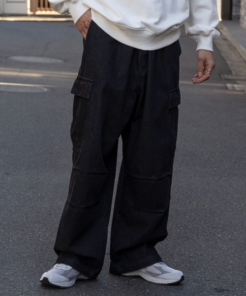 Men's Wild Cargo Pants-Black For Sale – GINGTTO