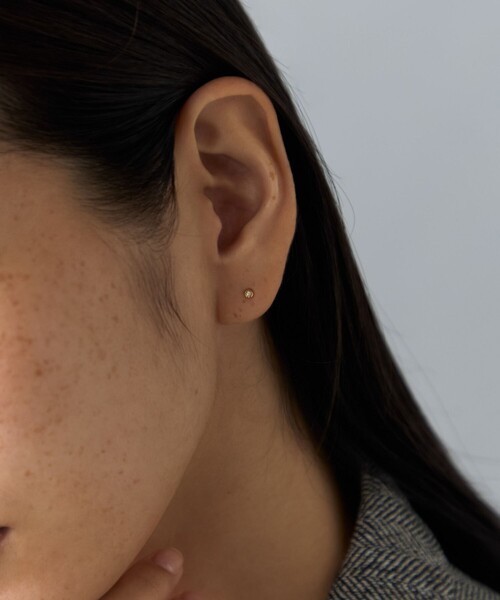 J o u e t e ダイアモンド　ピアス K10YG ダイヤモンド ピアス（ピアス（両耳用））｜Jouete