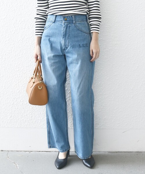 ジーンズ デニム デニムパンツ 「SHIPS any別注」Lee: バック レースアップ デニム パンツ 25SS レディース | Lee | 11