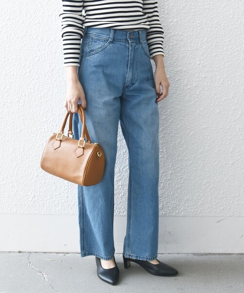 ジーンズ デニム デニムパンツ 「SHIPS any別注」Lee: バック レースアップ デニム パンツ 25SS レディース | Lee | 12