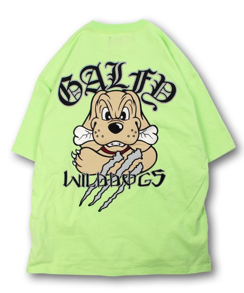 「GALFY/ガルフィー」覚醒ビーストロンTEE レディース メンズ GALFY (ガルフィー) 覚醒ビーストロンT ミドリ / ロック