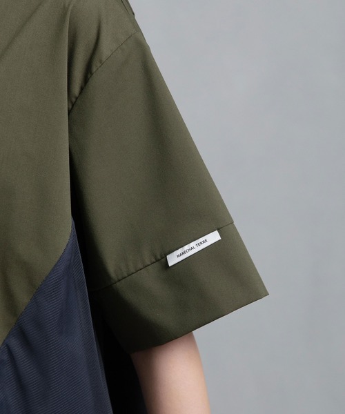 マルシャルテル MARECHAL TERRE リブチュールトップス Tシャツ 黒 MARECHAL TERRE tシャツ リブチュールトップス レディース