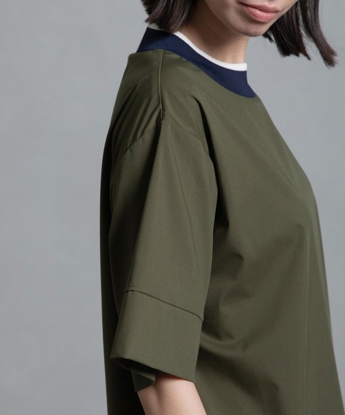 tシャツ 「洗える」MARECHAL TERRE/マルシャルテル チュールカットソー レディース La Totalite｜【洗える】MARECHAL TERRE/マルシャルテル