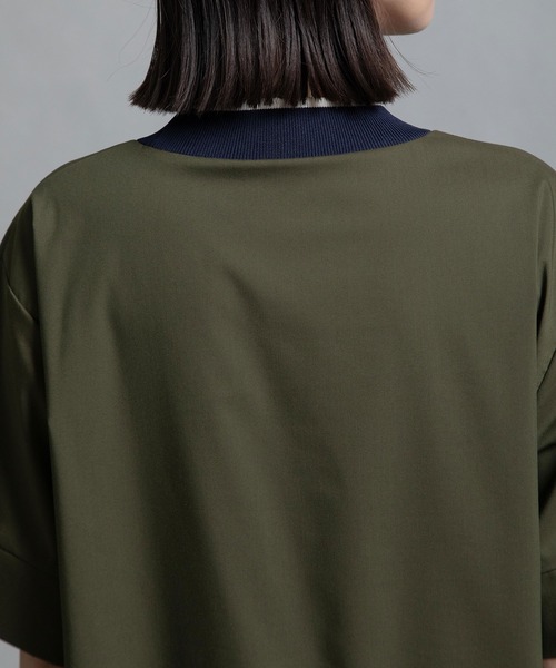 MARECHAL TERRE tシャツ リブチュールトップス レディース