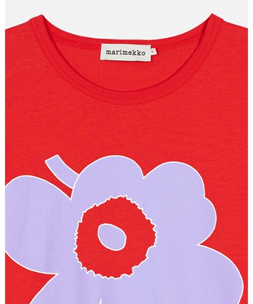 marimekko tシャツ 「kioski」 Vihne Piirto Unikko / t-shirt