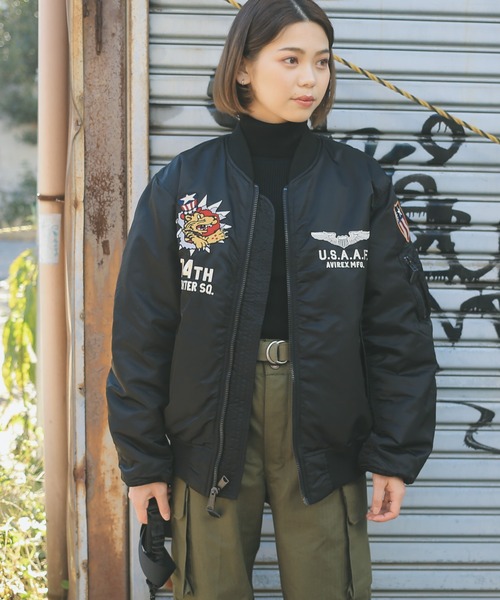 AVIREXアウター  Mサイズ AVIREX（アヴィレックス） ブルゾン M グリーン系その他 メンズ