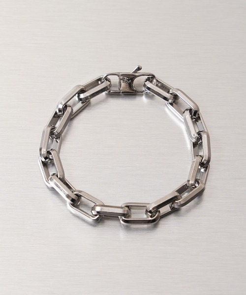 ブレスレット 高純度チタン スクエアチェーン / High Purity Titanium