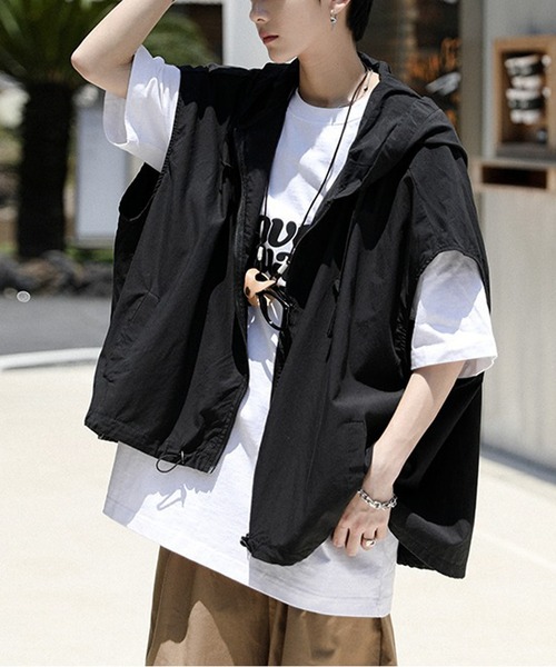 soerte ベスト ジレ Loose sleeveless knit / ルーズ