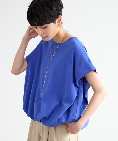 tシャツ BARNYARDSTORM / ルーズシルエットボーダープルオーバー / マシンウォッシャブル レディース BARNYARDSTORM / ルーズシルエットボーダープルオーバー