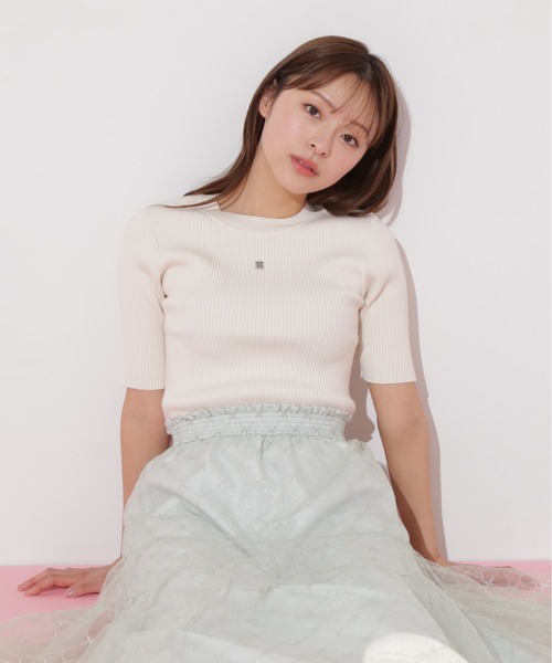 JILLSTUART - ジルスチュアートニット♡アプワイザーリッシェスナイデルフレイアイディーストラロペ JILL by JILL STUART｜ビッグカラージップニット | Rakuten