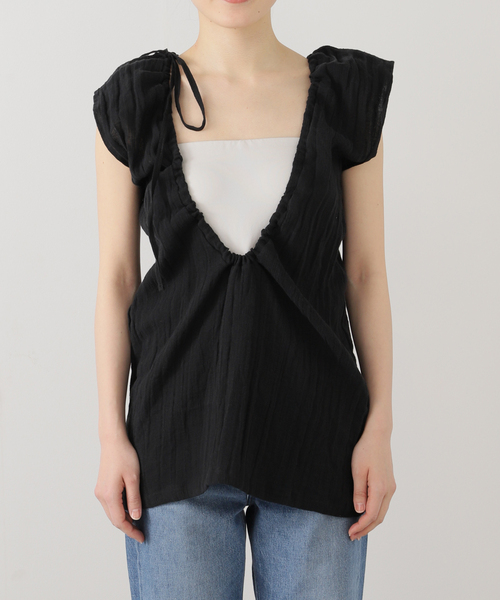 ブラウス シャツ BASERANGE / ベースレンジ MAX TOP ブラウス レディース BASERANGE ブラウス シャツ 「BASERANGE/ベースレンジ」MAX TOP