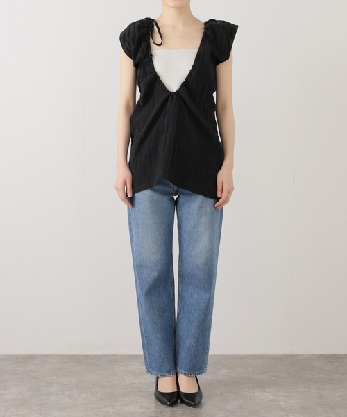 ブラウス シャツ BASERANGE / ベースレンジ MAX TOP ブラウス レディース BASERANGE ブラウス シャツ 「BASERANGE/ベースレンジ」MAX TOP