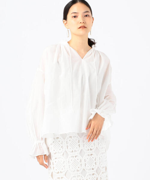 【美品】Ballsey ブラウス 36号 美品】Ballsey ブラウス 36 ホワイト 白 - メルカリ