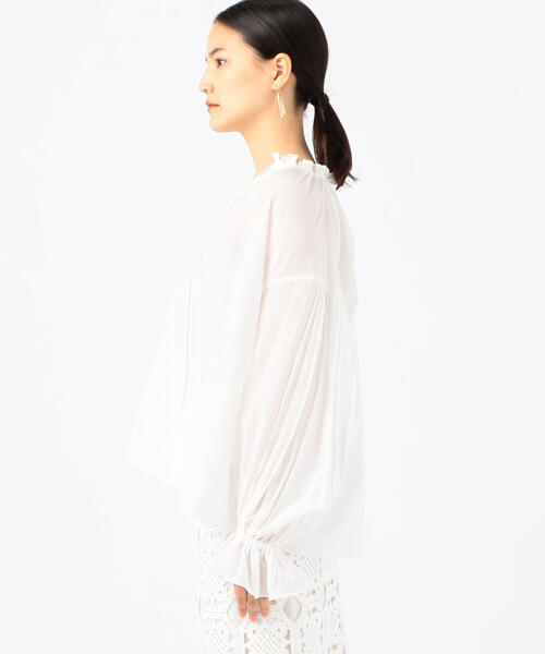 Ballsey 「BALLSEY」 長袖ブラウス 36 ネイビー レディース