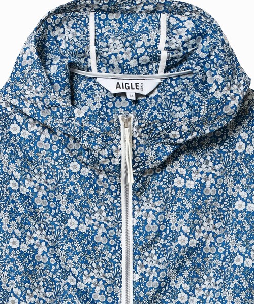 AIGLE（エーグル） ブルゾン ジャンバー 撥水リバティプリント