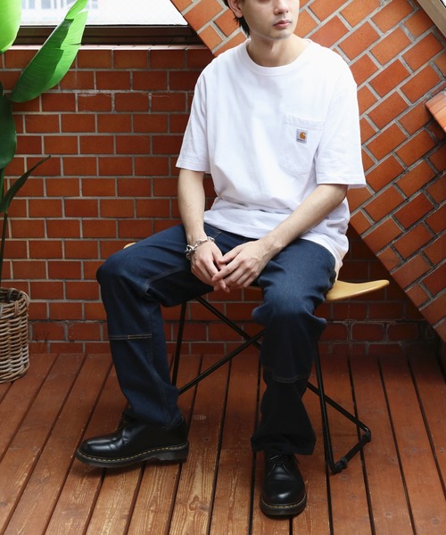 Carhartt ダブルニーパンツ31x30 リラックスフィット Carhartt ジーンズ リラックスフィットダブルニーデニム メンズ