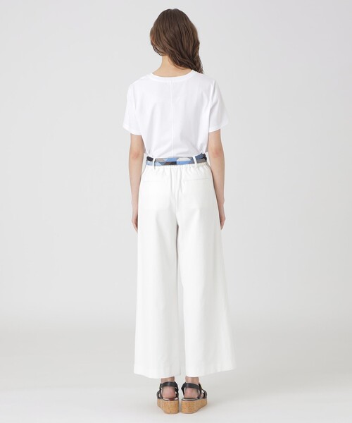 ジンBLUE LABEL CRESTBRIDGEドライオックスワイドパンツ ブルーレーベルクレストブリッジ BLUE LABEL CRESTBRIDGE ドライ