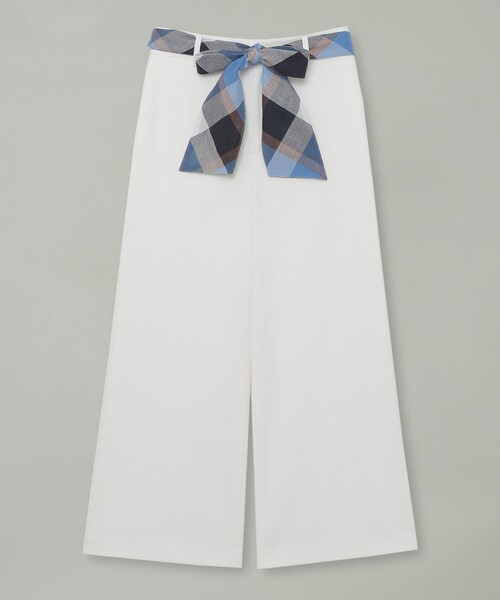 BLUE LABEL CRESTBRIDGE ドライオックスワイドパンツ BLUE LABEL CRESTBRIDGE（ブルーレーベルクレストブリッジ）の