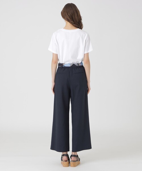 ジンBLUE LABEL CRESTBRIDGEドライオックスワイドパンツ ブルーレーベルクレストブリッジ BLUE LABEL CRESTBRIDGE ドライ