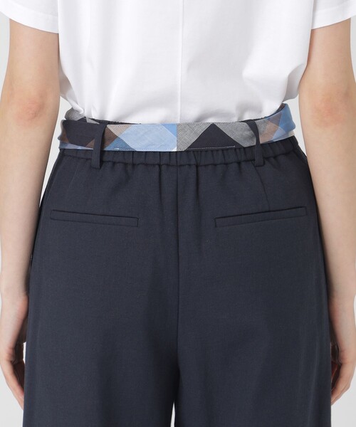 BLUE LABEL CRESTBRIDGE パンツ ドライオックスワイドパンツ