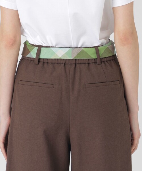 BLUE LABEL CRESTBRIDGE パンツ ドライオックスワイドパンツ
