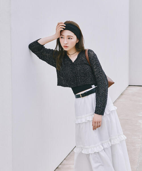 NATURAL BEAUTY BASIC カーディガン 「 上西星来さんコラボ