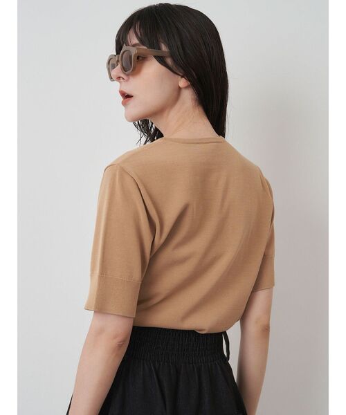 ニット セーター HIGH TWIST HALF SL KT レディース