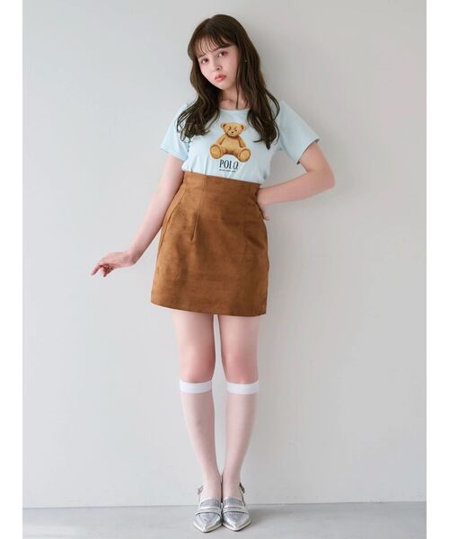 POLO BCS tシャツ 「POLOBCSコラボ」ベアモチーフコンパクトT