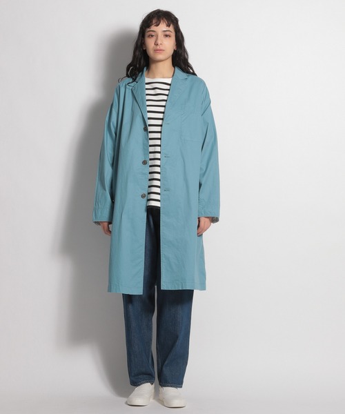 niko and…（ニコアンド） コート LARGE グリーン レディース