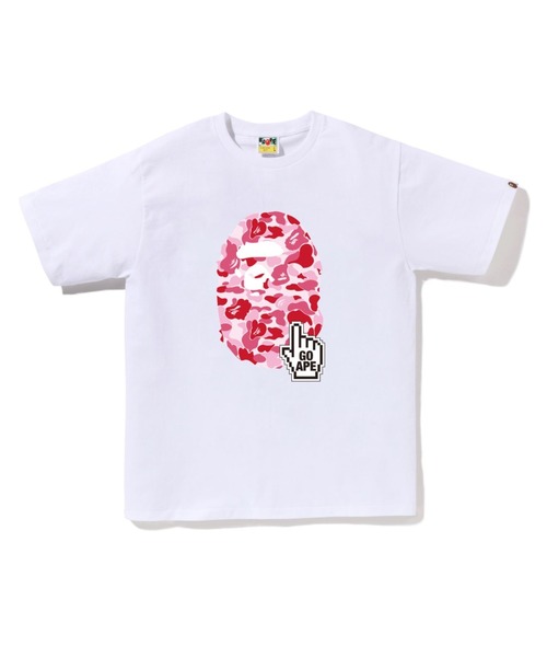 A BATHING APE（アベイシングエイプ） tシャツ ABC CAMO GO APE