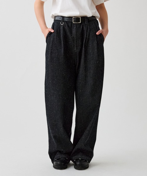 WETTEMPT ジーンズ 2TUCK COLOR NEP DENIM / ツータックカラーネップ