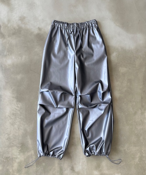 「SHAGGIE」 イージーパンツ FREE グレー レディース_画像5