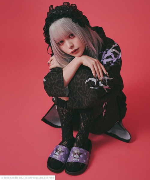 GALFY サンダル GALFY（ガルフィー）クロミコラボ キャラクター