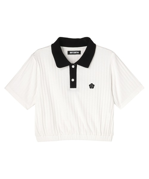 MARY QUANT - mary quant♡ポロプルオーバージャカード新品タグ付 MARY QUANT ポロシャツ ポロ マリークワント mary quant UMBRO