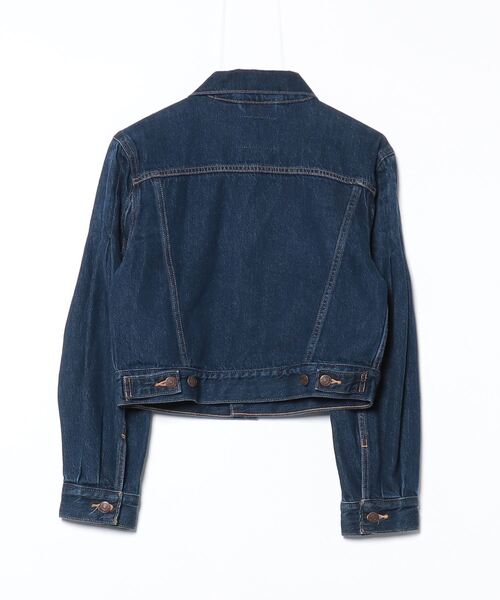 新品　Levi's ダークブルー デニムジャケット　S Levi's 「Levi's」 デニムジャケット X-SMALL ダークインディゴ