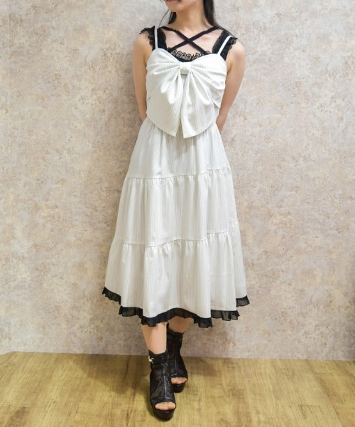 【希少】axes femme 姫系Bigリボン￼ワンピース 希少】axes femme 姫系Bigリボン￼ワンピース - メルカリ