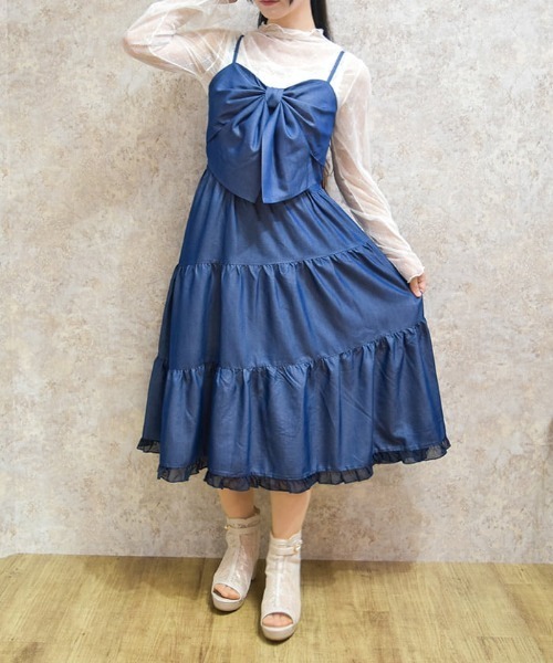 【希少】axes femme 姫系Bigリボン￼ワンピース 希少】axes femme 姫系Bigリボン￼ワンピース - メルカリ